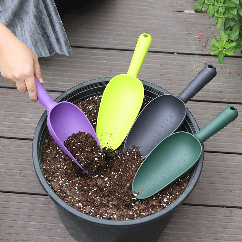 Soil Scoop Tool - Garden Shovel Plant Hand Trowels Soil