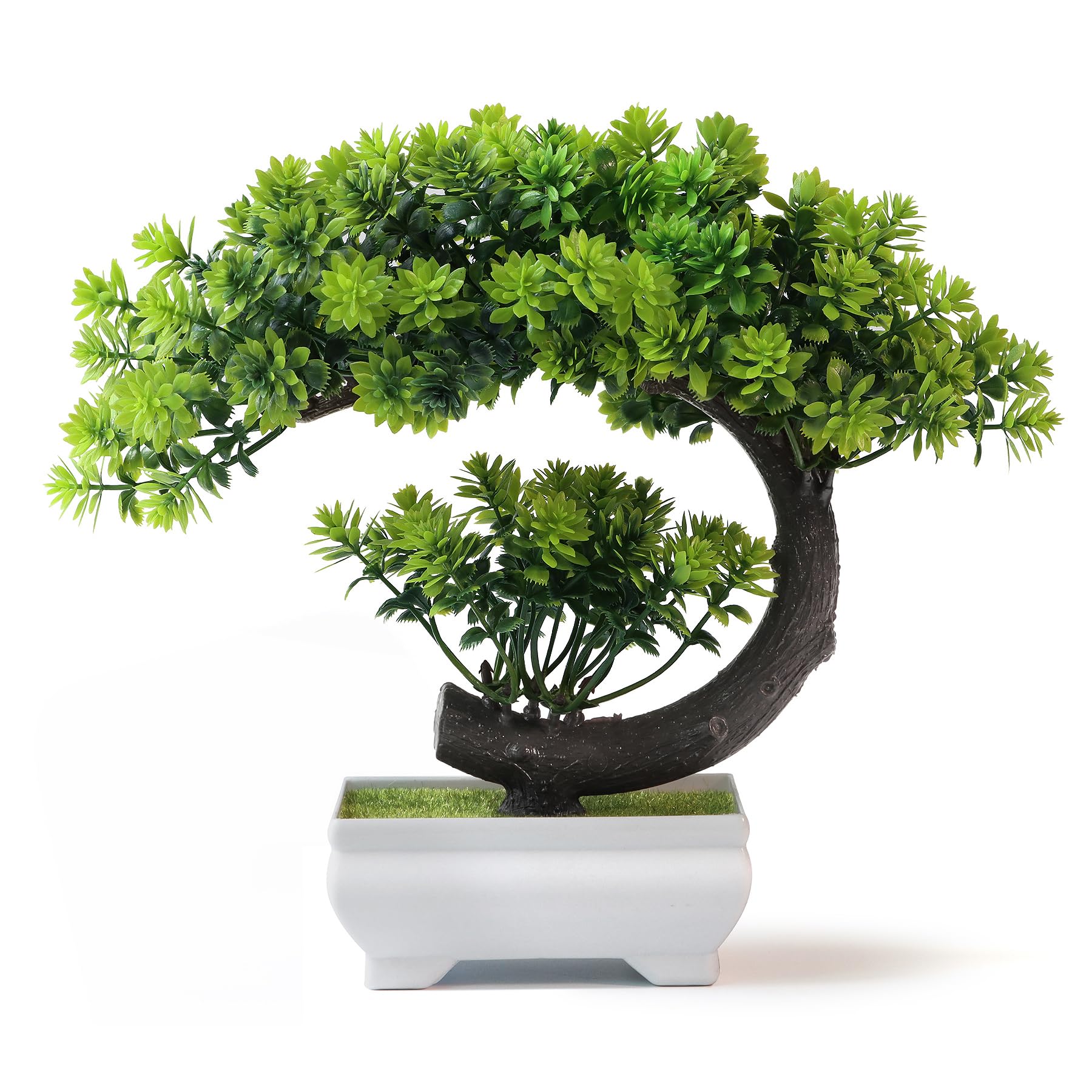 Bonsai Tree Zen Garden - Uflower Small Artificial Plants Greenery Plastic