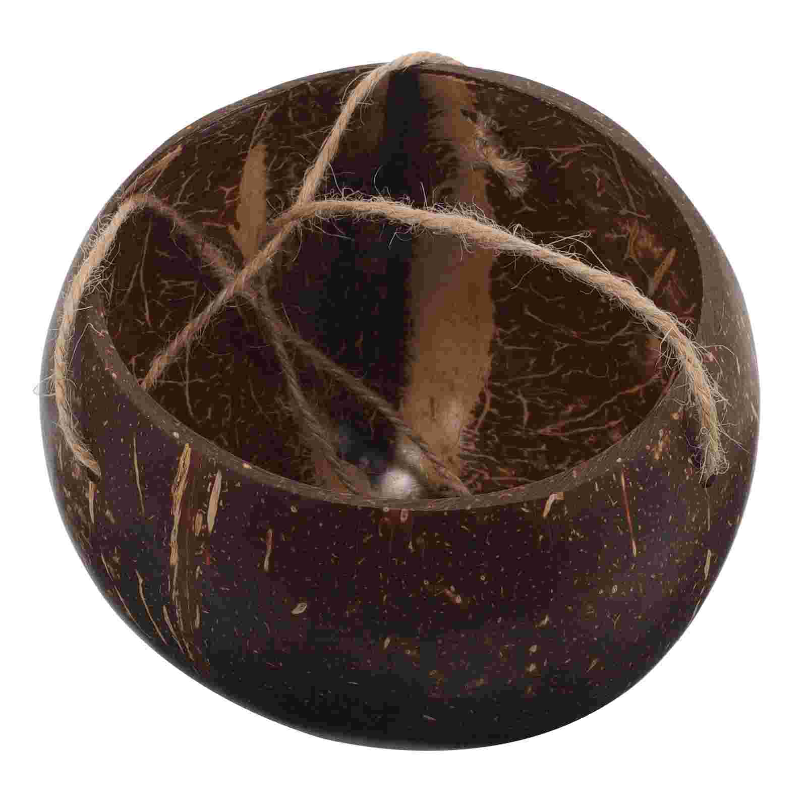 Bonsai Tree Zen Garden - Large Hanging Planter Coconut Shell Flowerpot