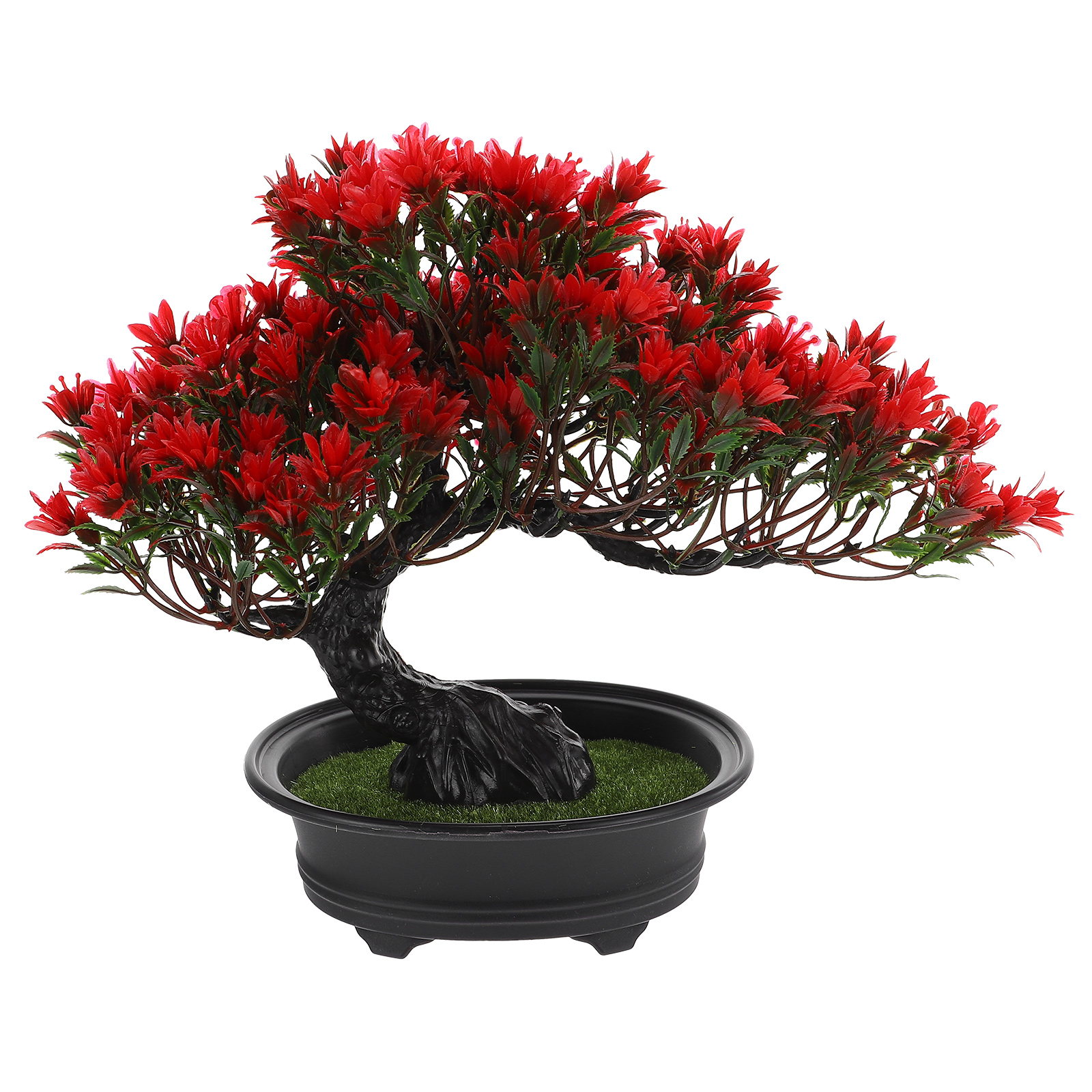 Red Artificial Bonsai Pine Tre - Bonsai Tree Zen Garden avis et prix