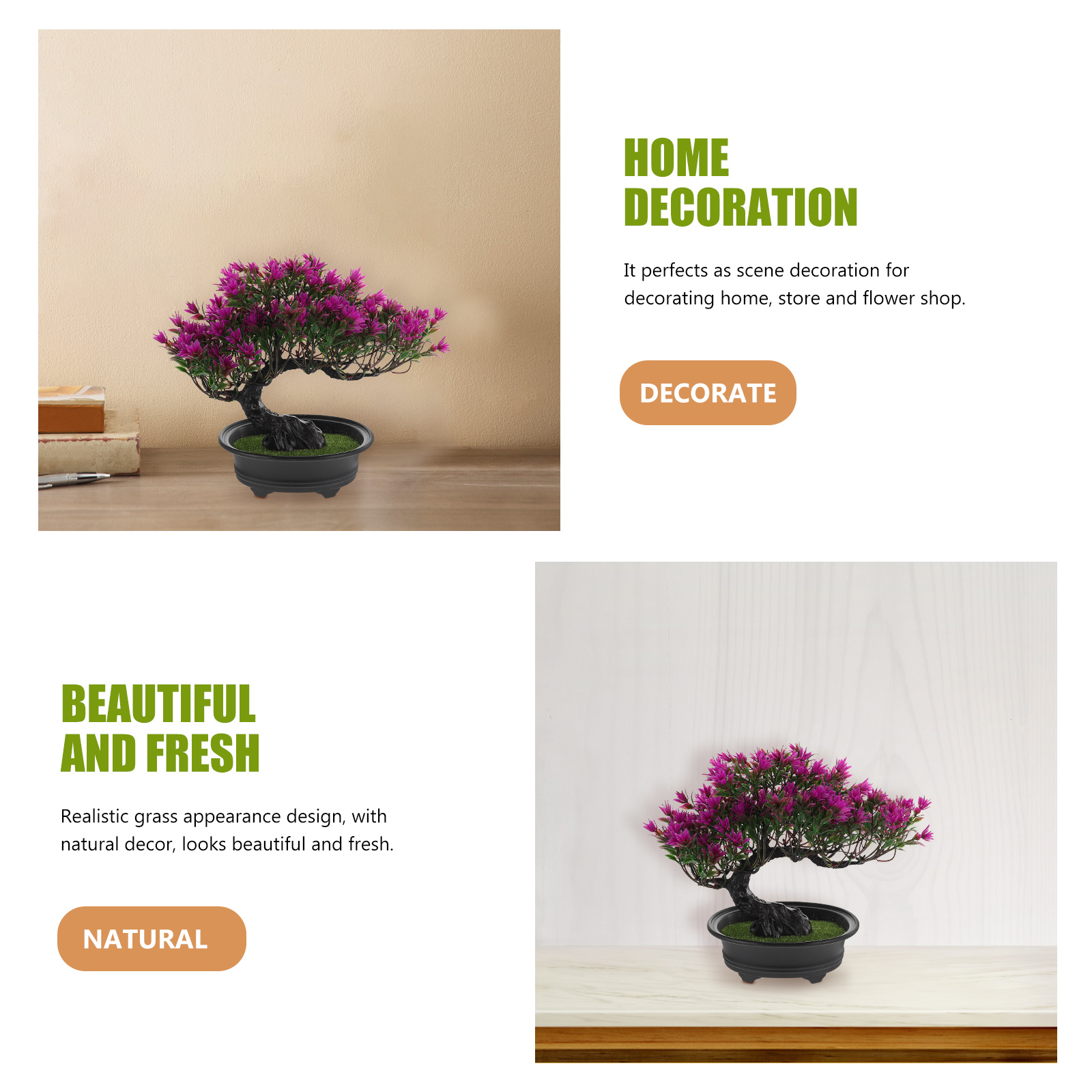 Red Artificial Bonsai Pine Tre - Bonsai Tree Zen Garden avis et prix
