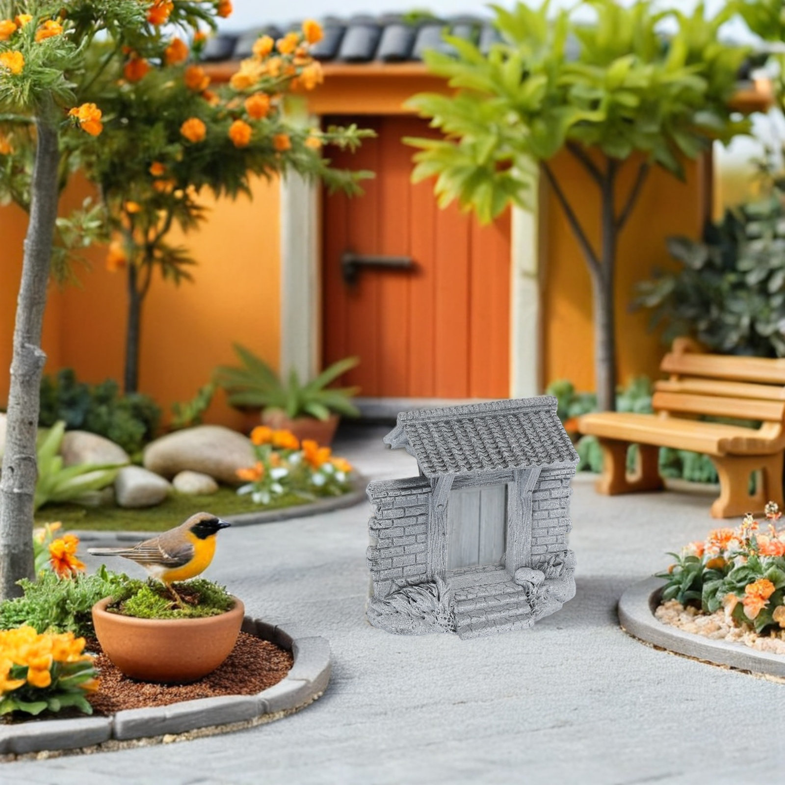 Micro Bonsai Landscaping Gate  - Bonsai Garden Desk avis et prix