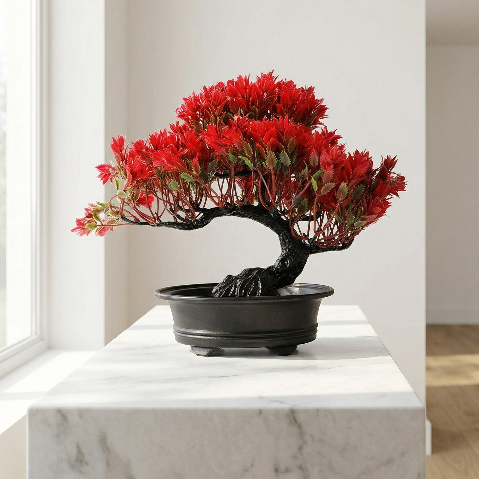 2Pcs Realistic Artificial Pine - Bonsai Tree Zen Garden avis et prix