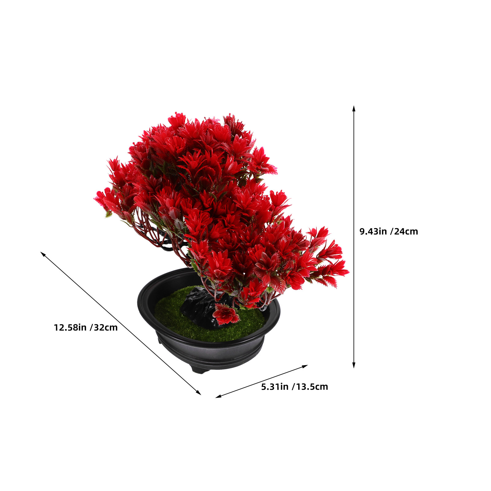 2Pcs Realistic Artificial Pine - Bonsai Tree Zen Garden avis et prix