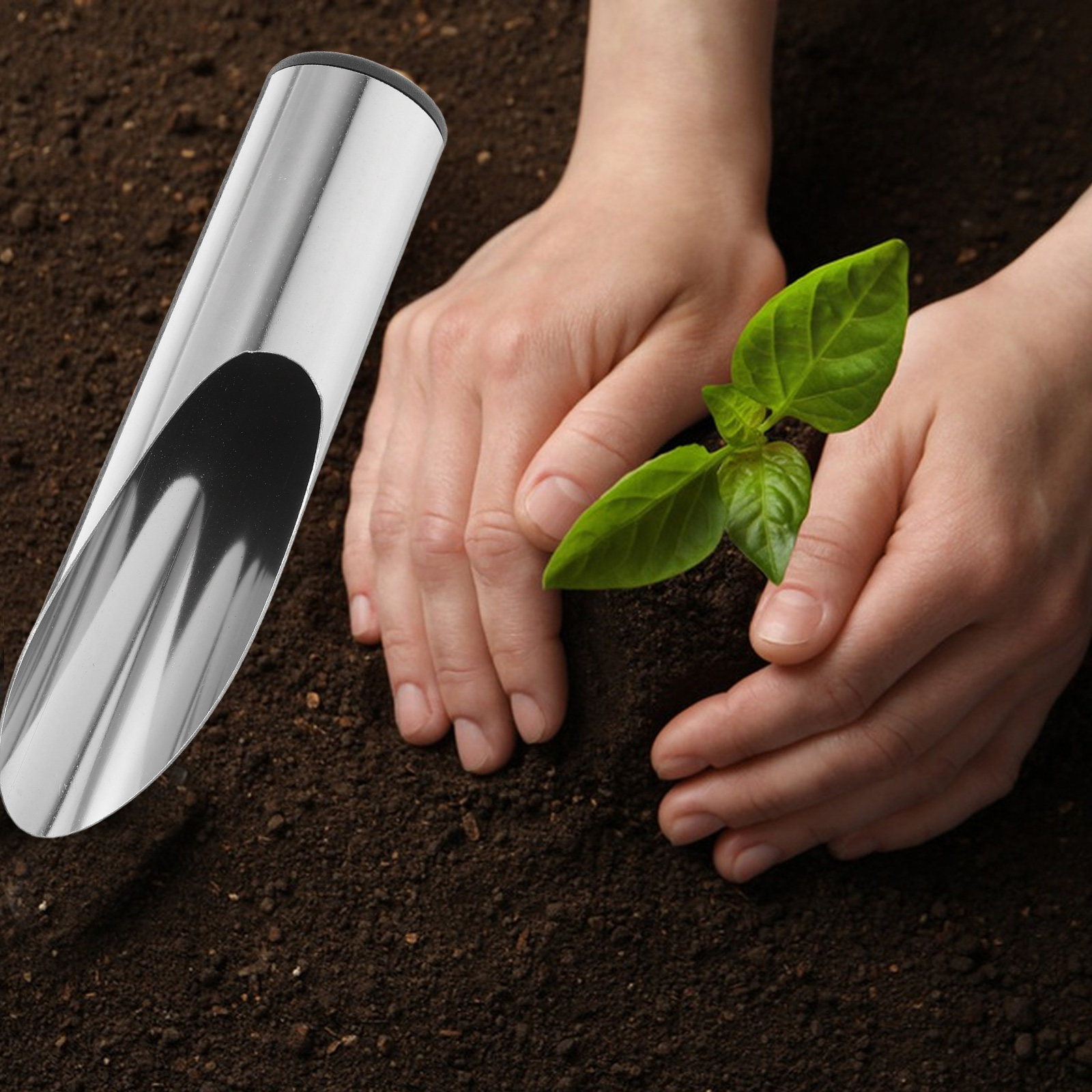 Stainless Steel Garden Shovel  - Soil Scoop Tool avis et prix