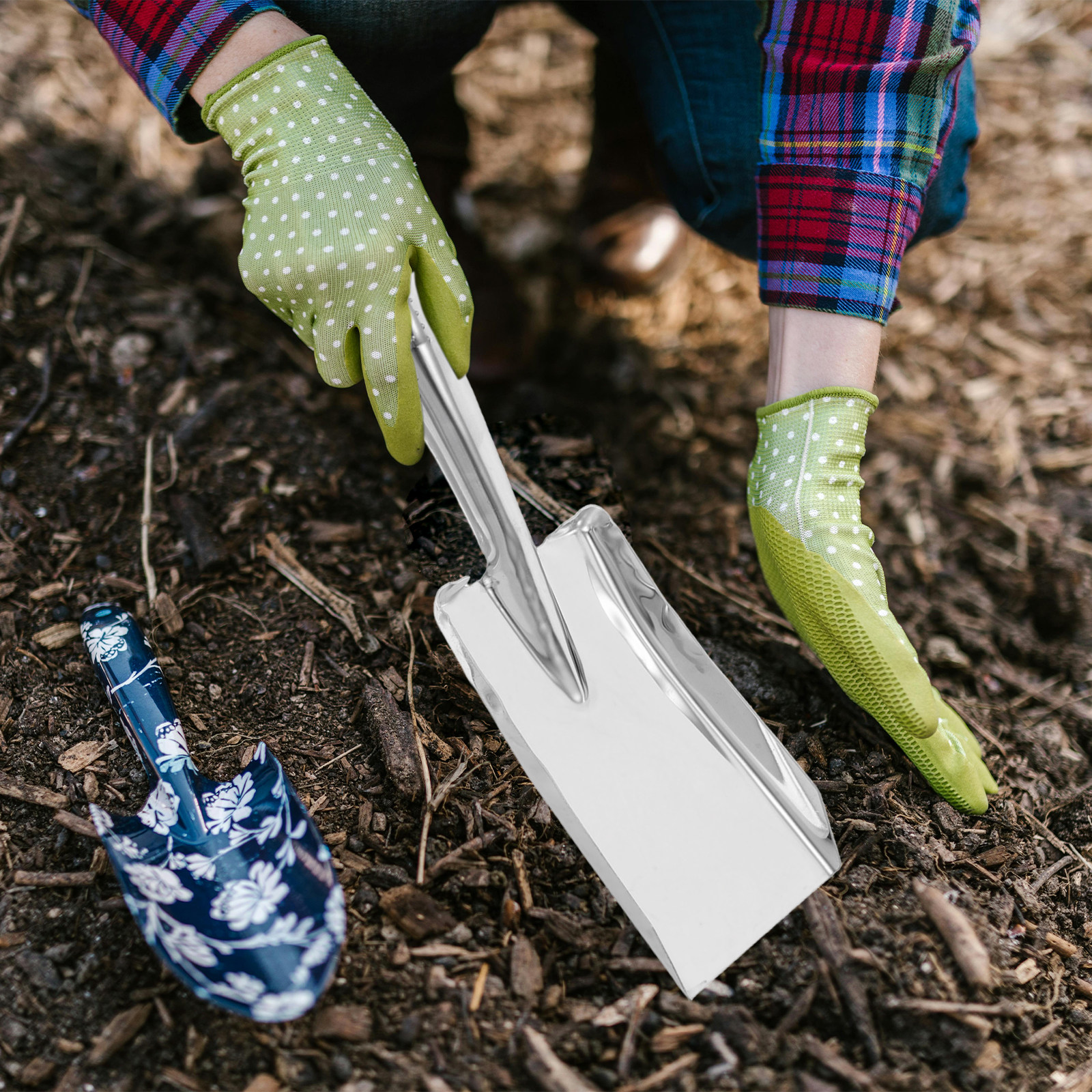 Stainless Steel Garden Spade T - Soil Scoop Tool avis et prix