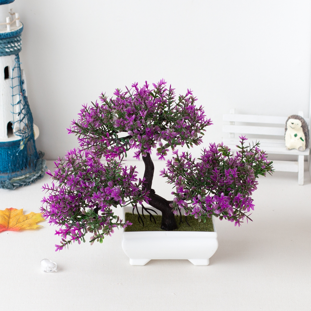 of artificial plant decoration - Bonsai Tree Zen Garden avis et prix