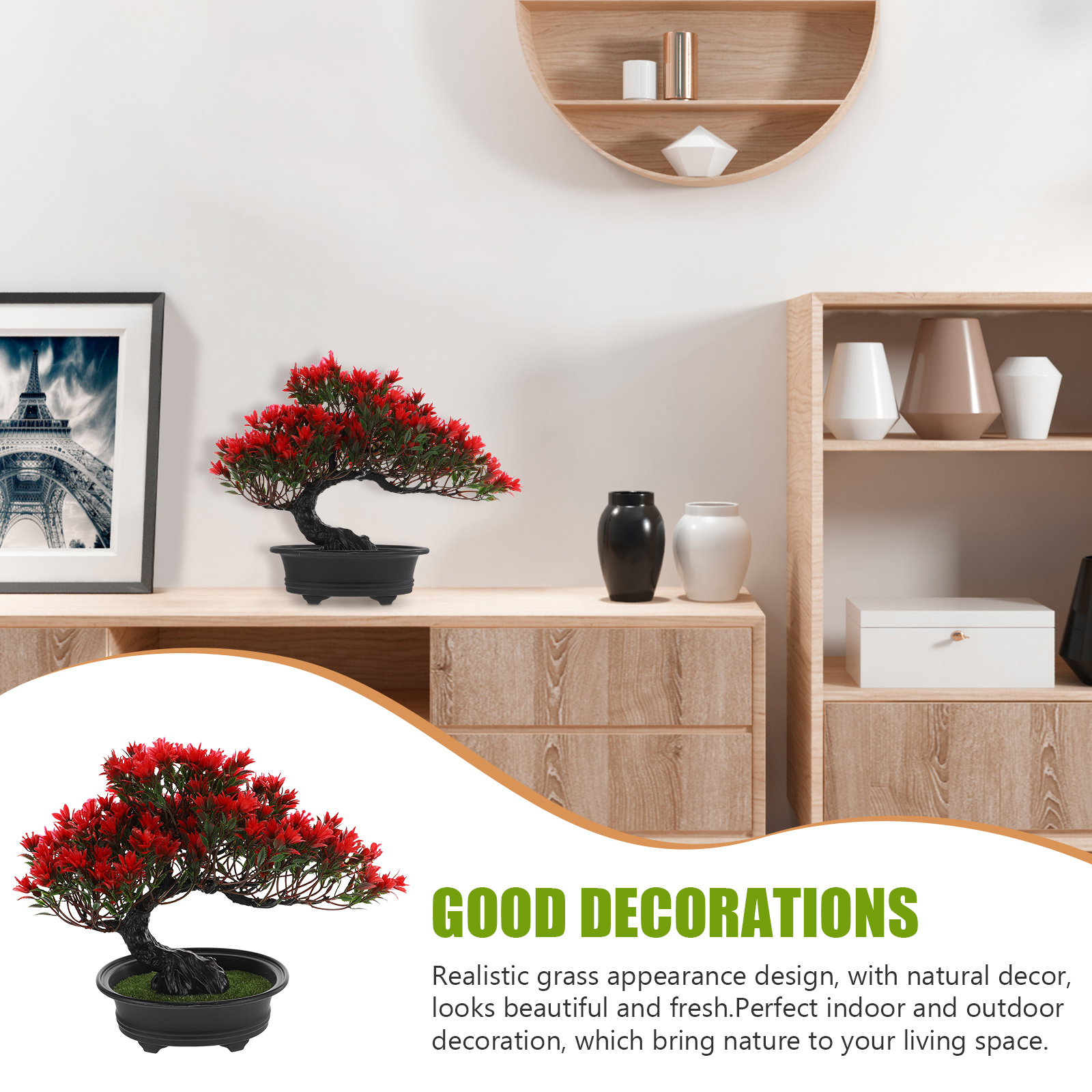 Artificial Plant Potted Bonsai - Bonsai Tree Zen Garden avis et prix