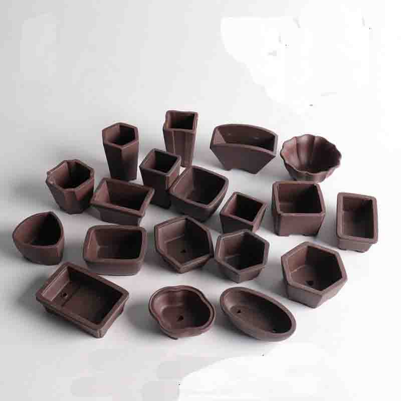 Yixing Purple Sand Flower Pot  - Bonsai Tree Zen Garden avis et prix
