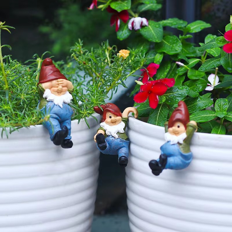 6pcs/Set Creative Climbing Gno - Bonsai Garden Desk avis et prix