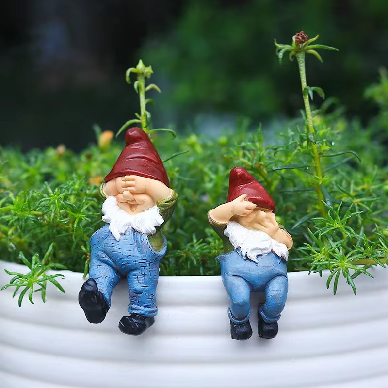 6pcs/Set Creative Climbing Gno - Bonsai Garden Desk avis et prix