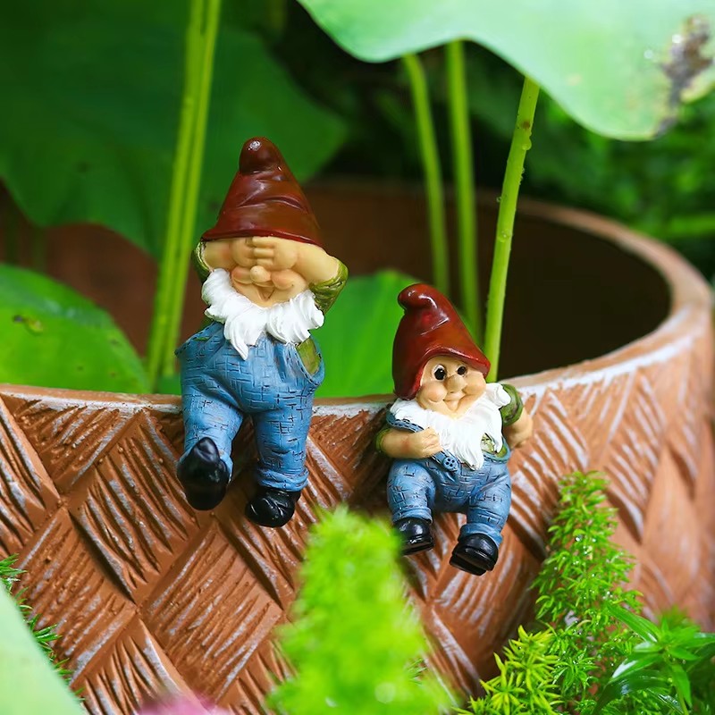 6pcs/Set Creative Climbing Gno - Bonsai Garden Desk avis et prix