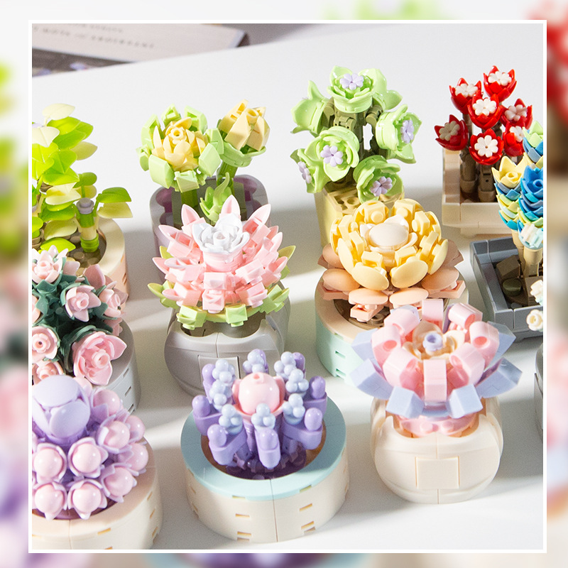 DIY MOC Potted Plants Succulen - Bonsai Garden Experts avis et prix