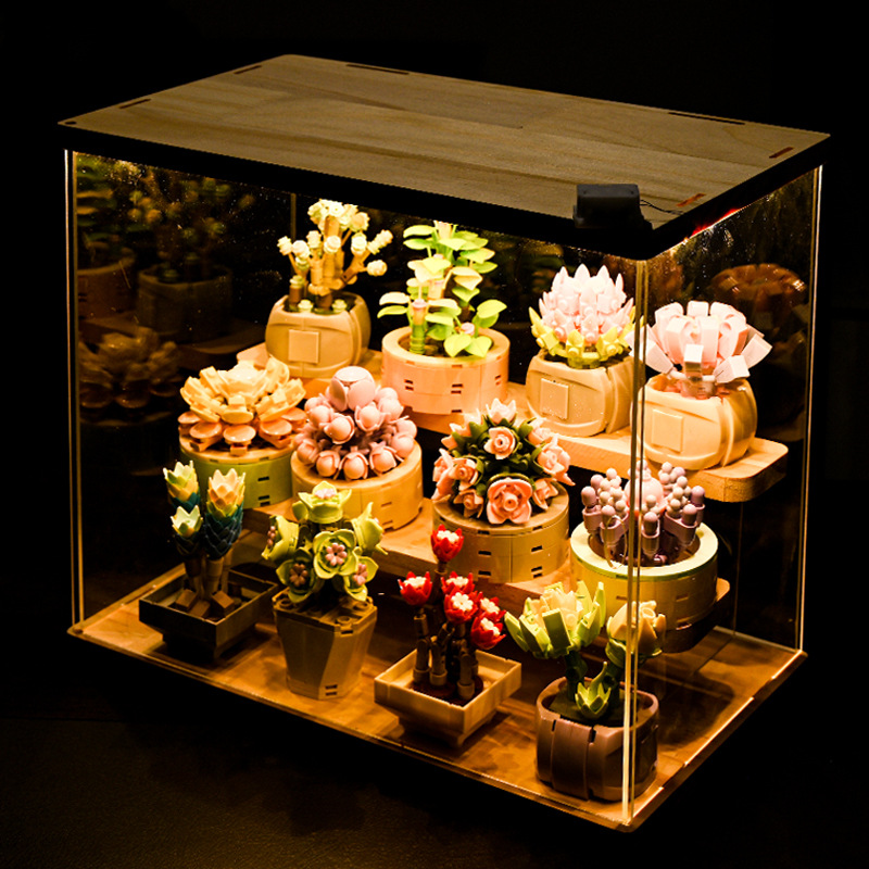 DIY MOC Potted Plants Succulen - Bonsai Garden Experts avis et prix
