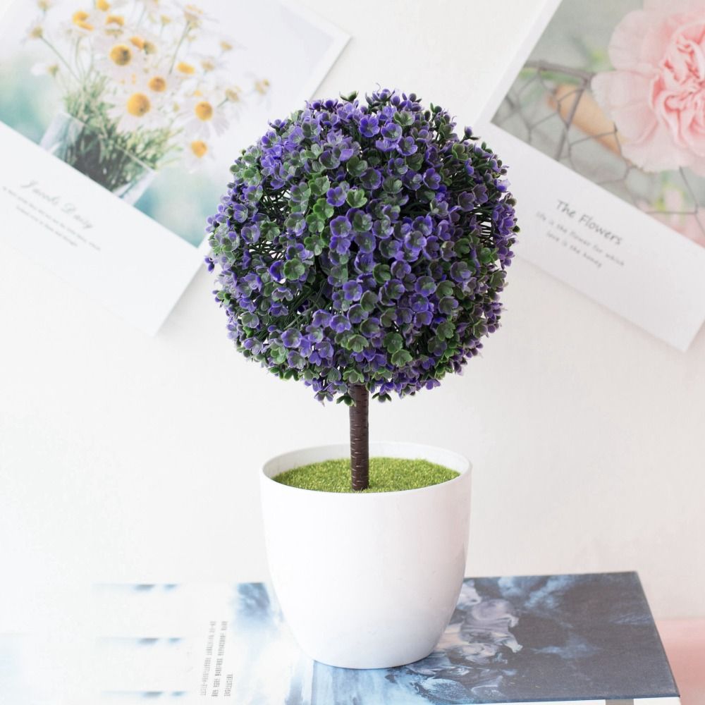 Pot New Artificial Plants Bons - Bonsai Garden Desk avis et prix
