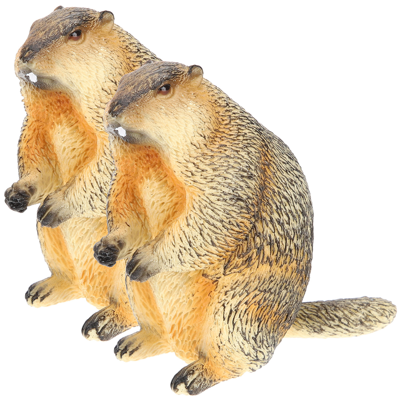 2Pcs Miniature Groundhog Sculp - Bonsai Garden Desk avis et prix