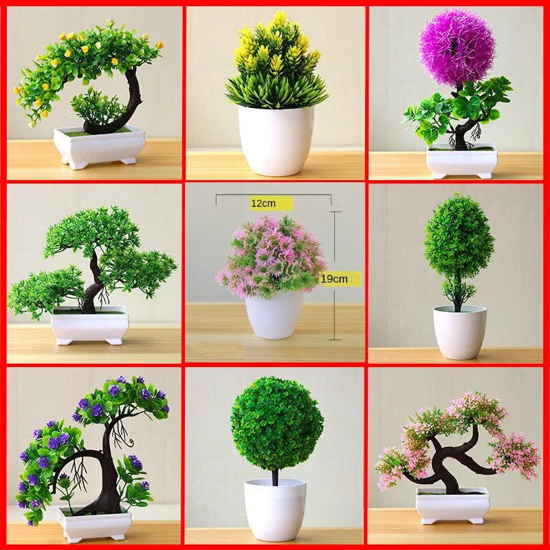 Artificial Small Tree Potted P - Bonsai Tree Zen Garden avis et prix