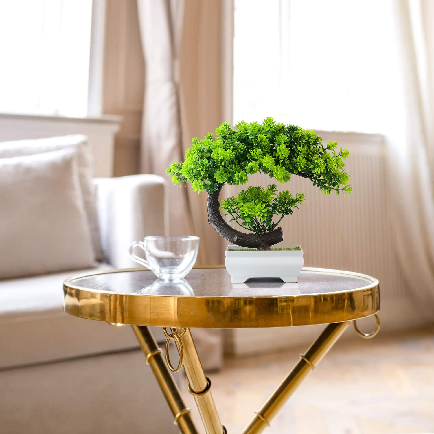 Uflower Small Artificial Plant - Bonsai Tree Zen Garden avis et prix