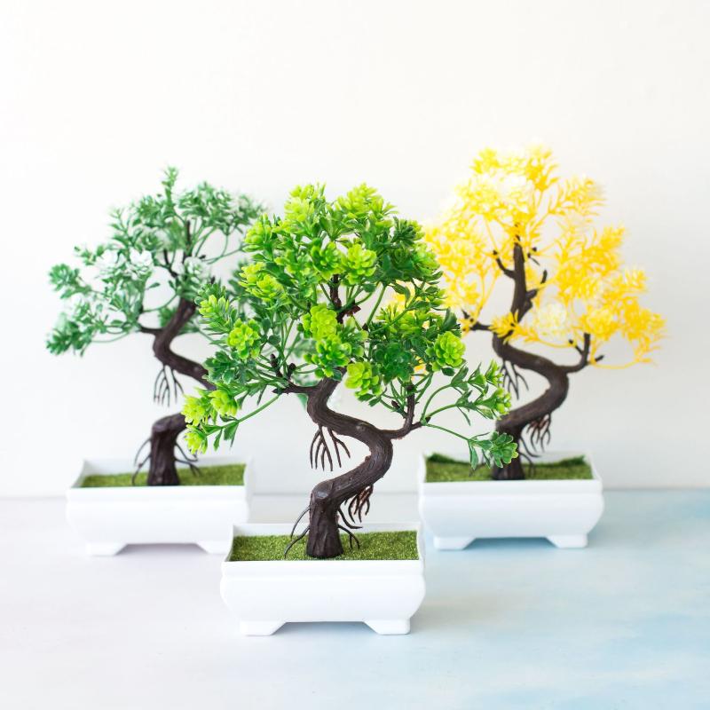 [MOA]Small Tree Pot Fake Plant - Bonsai Tree Zen Garden avis et prix