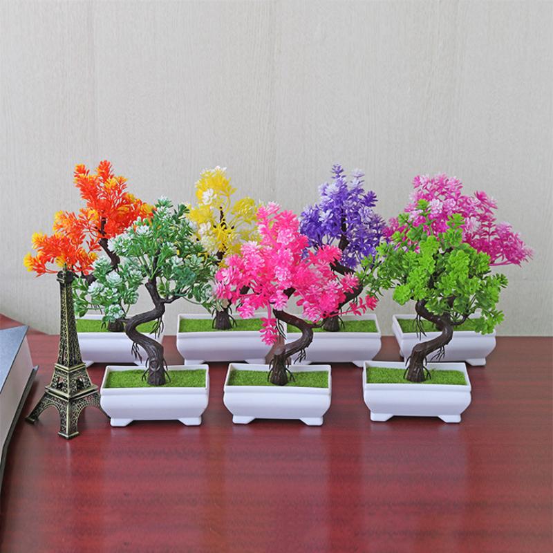 [MOA]Small Tree Pot Fake Plant - Bonsai Tree Zen Garden avis et prix