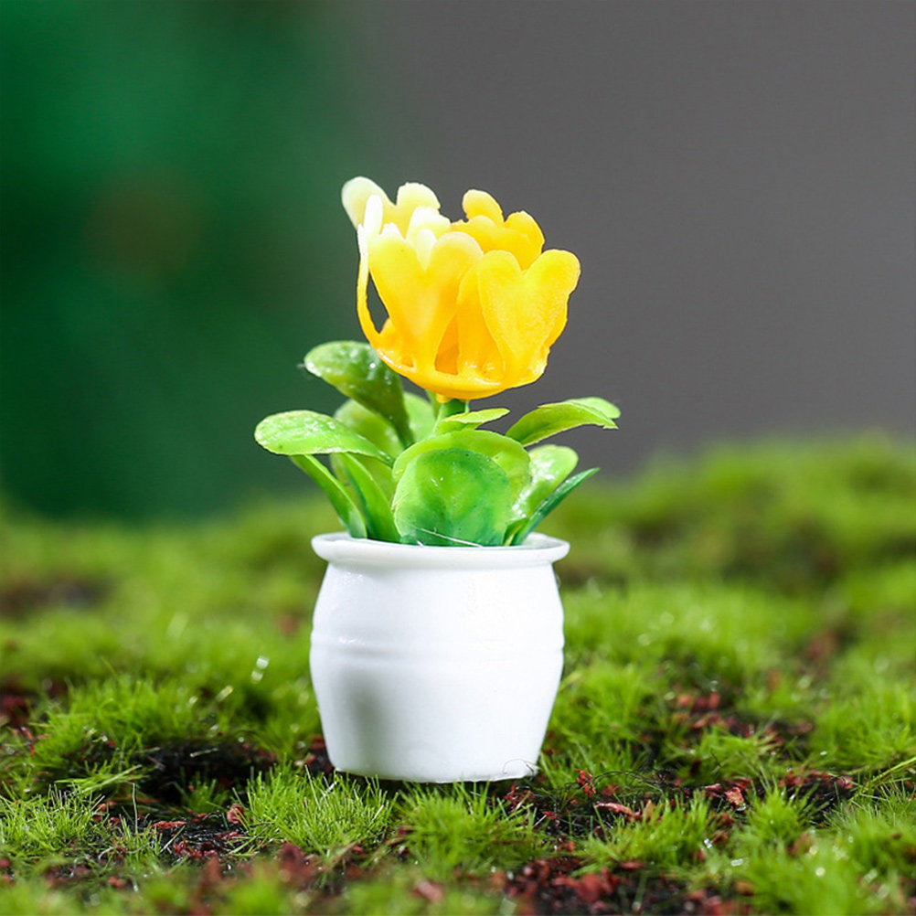 10Pcs Premium Resin Artificial - Bonsai Garden Desk avis et prix