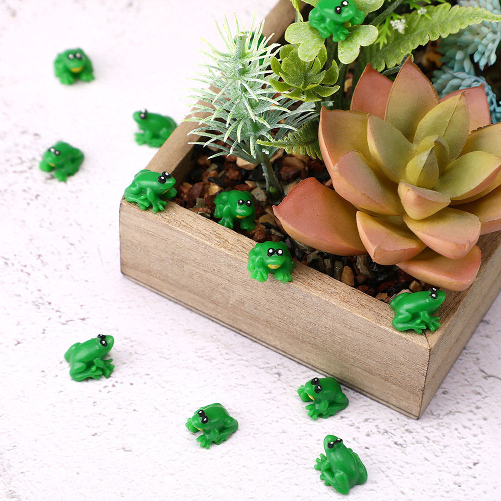 10Pcs Mini Frog Statue Resin G - Bonsai Garden Desk avis et prix