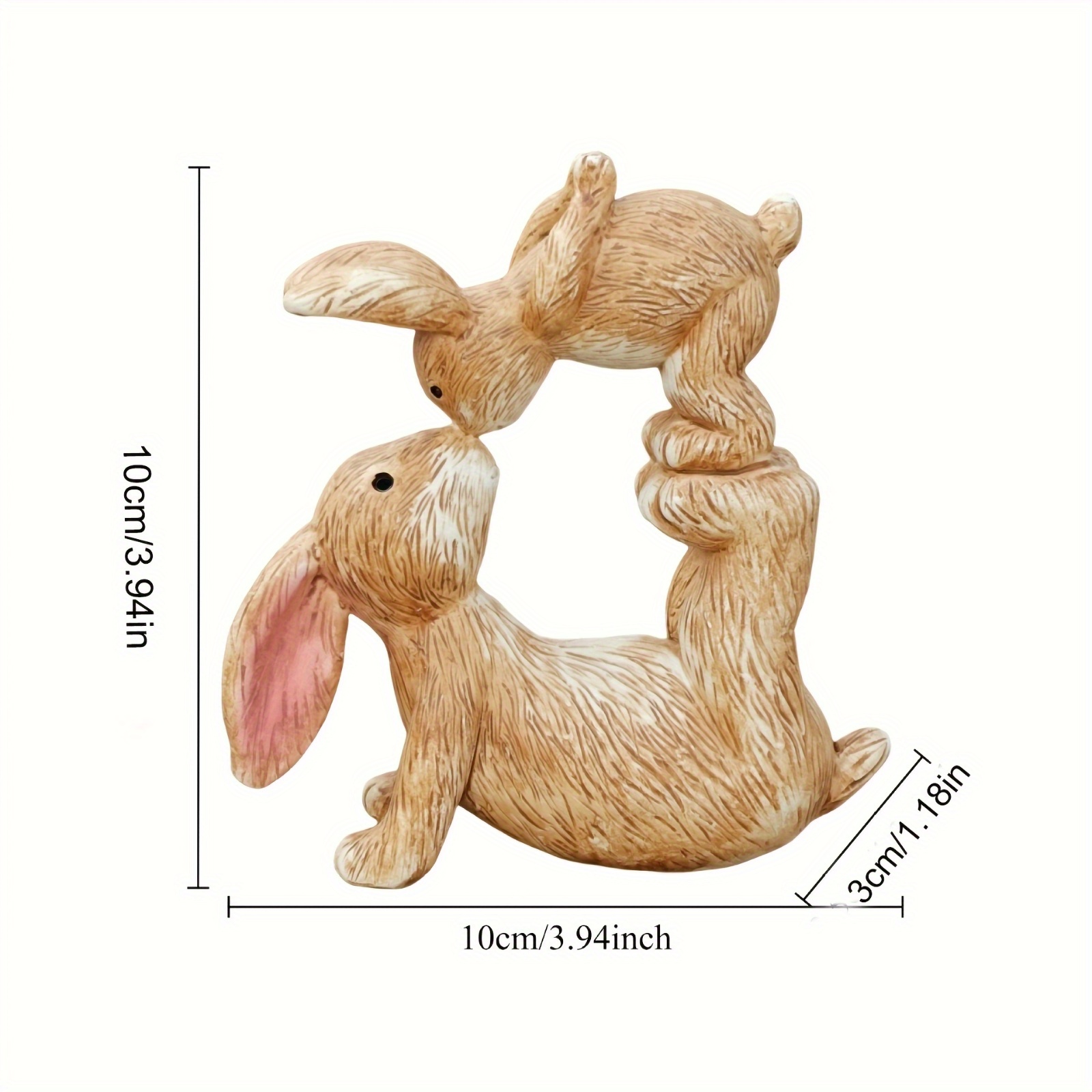 Garden Resin Kissing Bunny Sta - Bonsai Garden Desk avis et prix